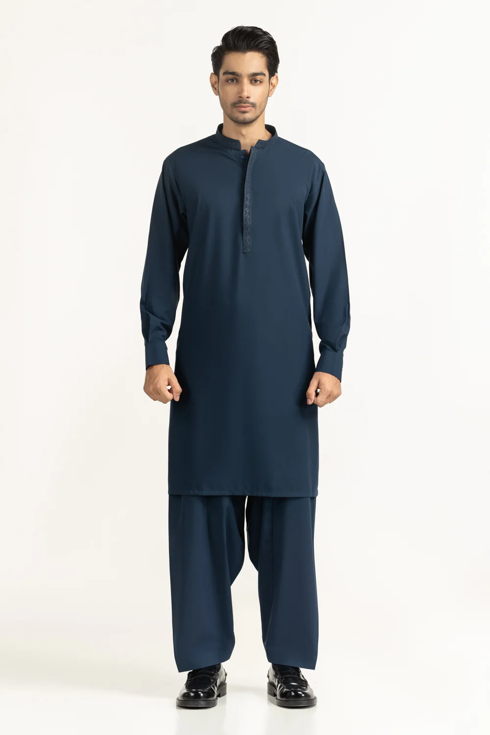 Regular Fit Embroidered Suits - Image 3