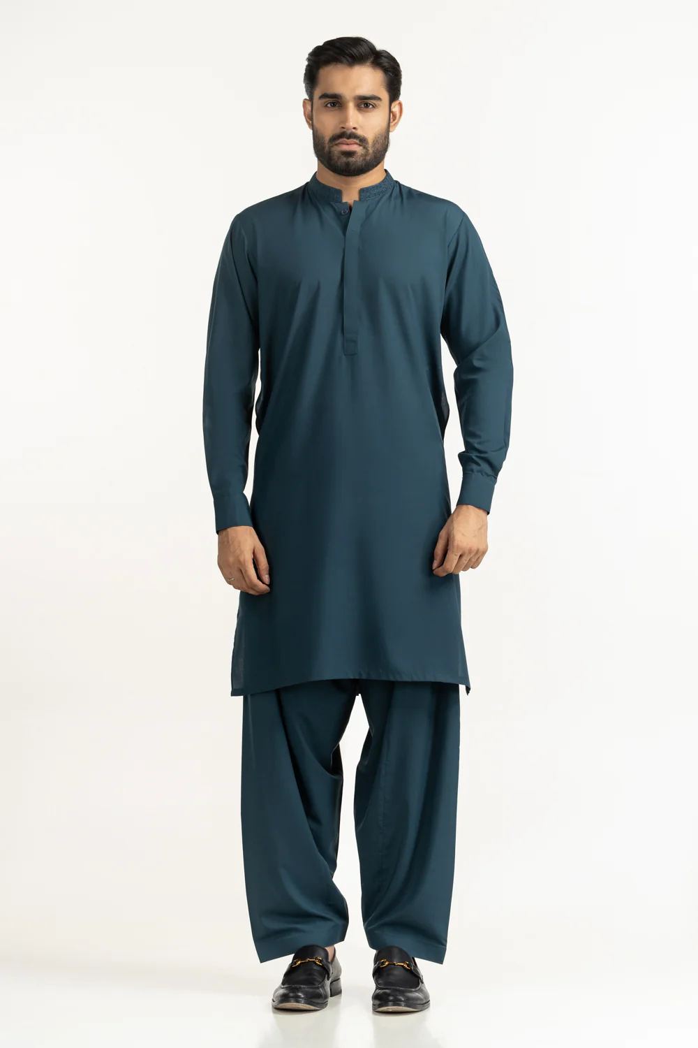 Regular Fit Embroidered Suits - Image 3