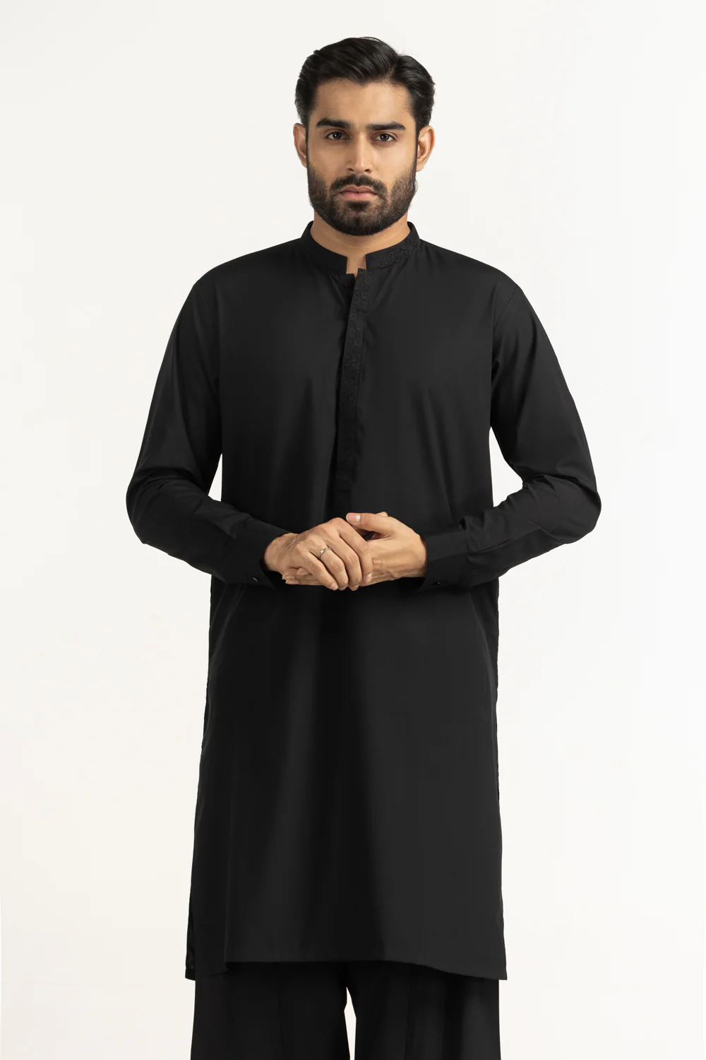 Regular Fit Embroidered Suits