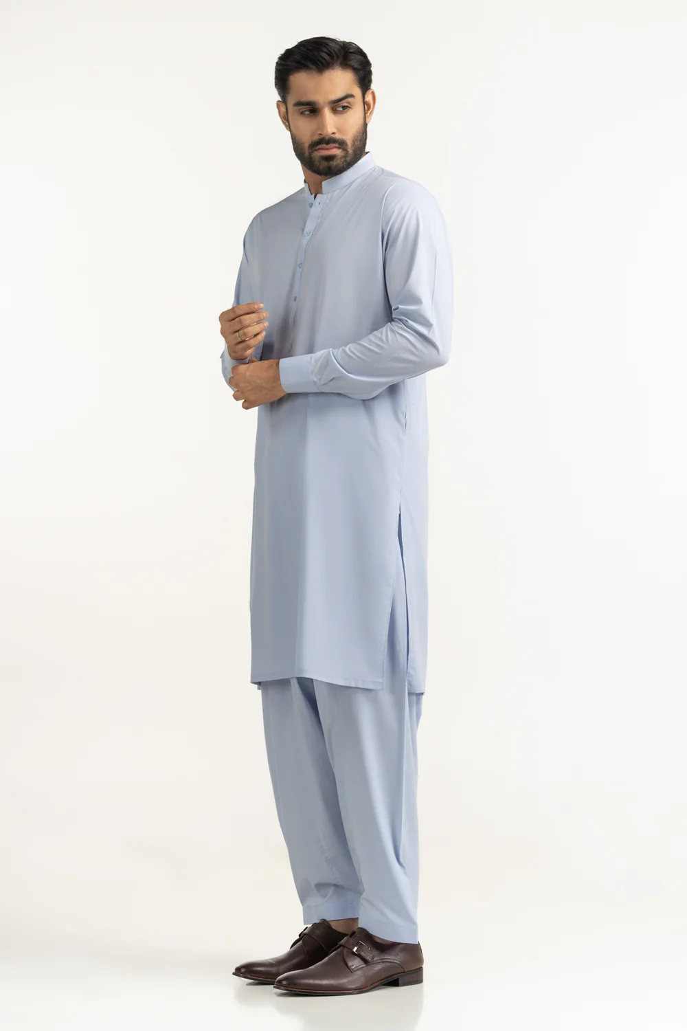 Regular Fit Embroidered Suits - Image 3