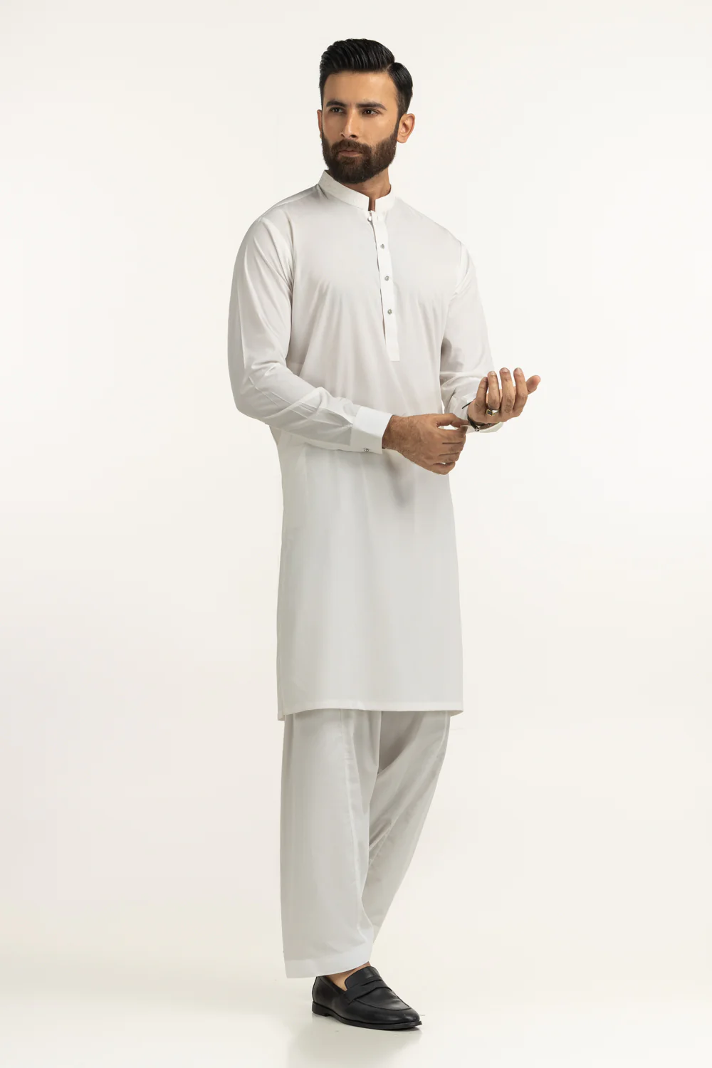 Regular Fit Embroidered Suits - Image 4