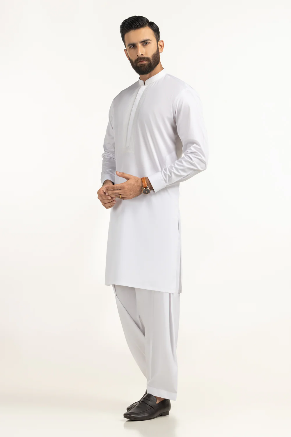 Regular Fit Embroidered Suits - Image 3