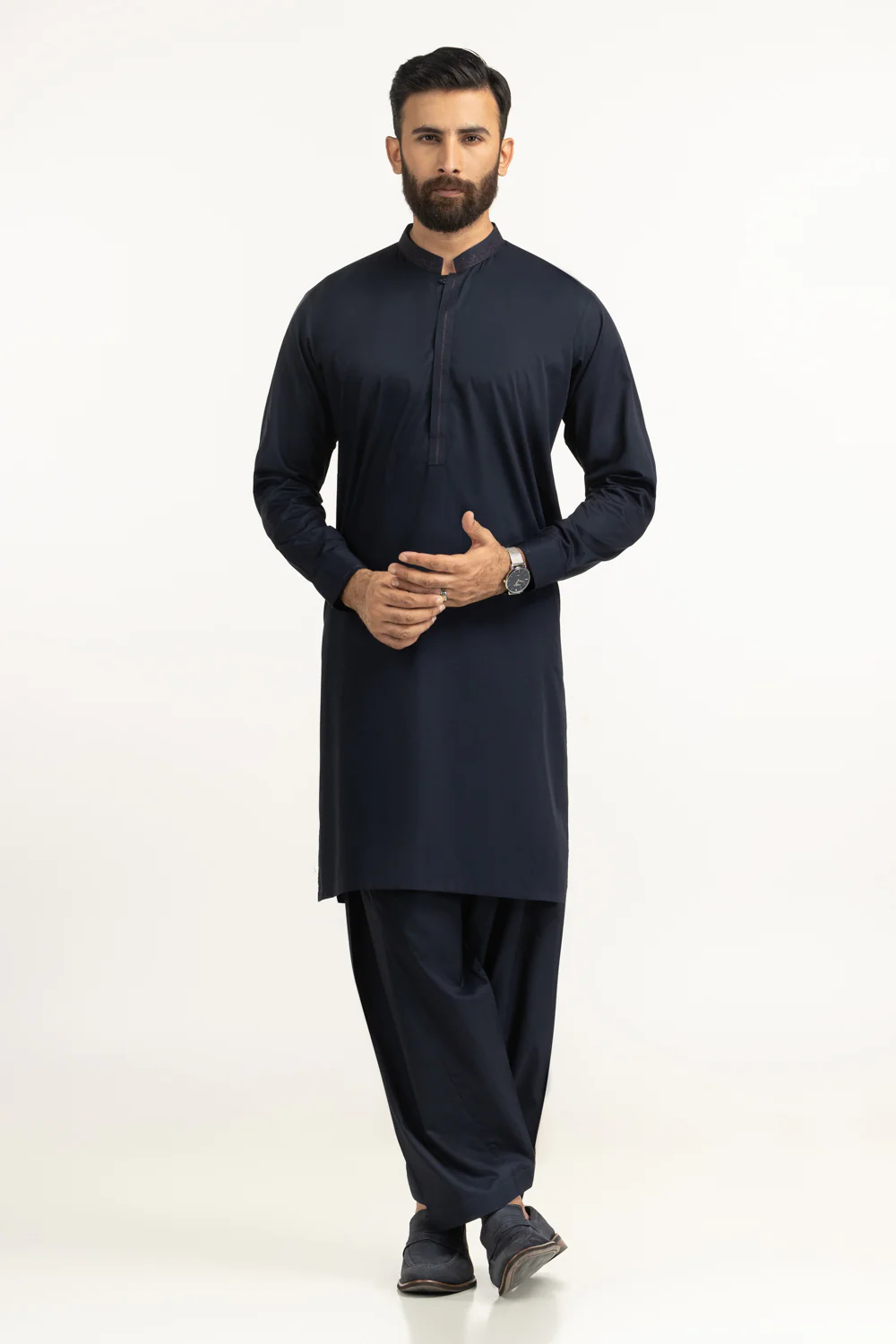 Regular Fit Embroidered Suits - Image 6