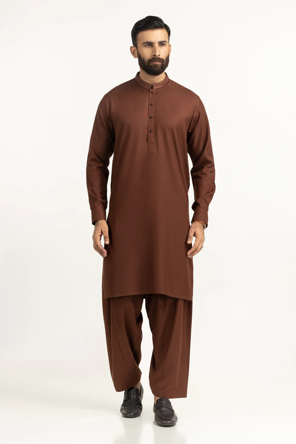 Regular Fit Embroidered Suits - Image 5