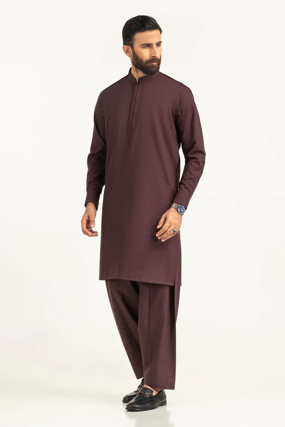 Regular Fit Embroidered Suits - Image 3