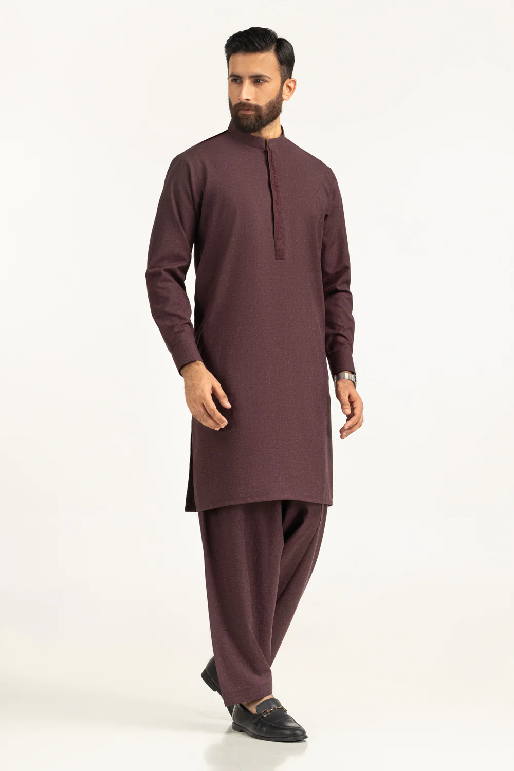 Regular Fit Embroidered Suits - Image 4