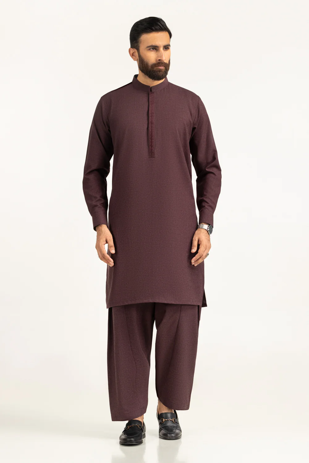 Regular Fit Embroidered Suits - Image 6