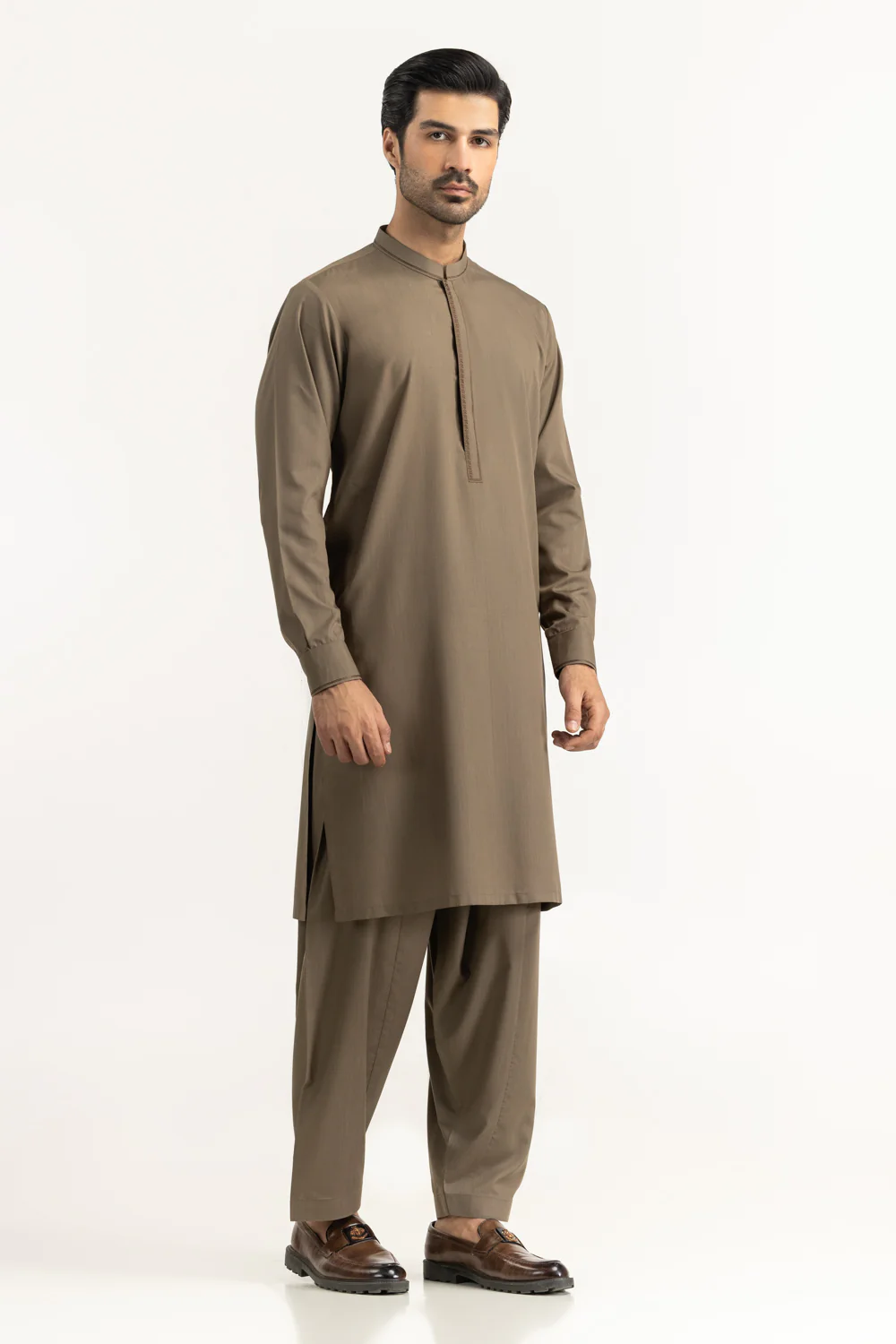 Regular Fit Embroidered Suits - Image 4