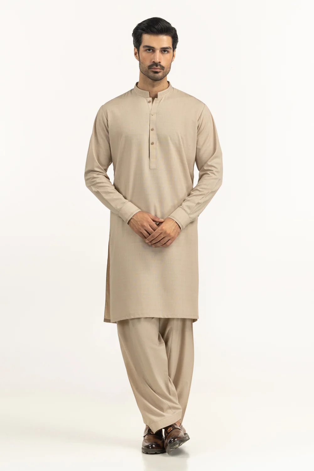 Regular Fit Embroidered Suits - Image 6