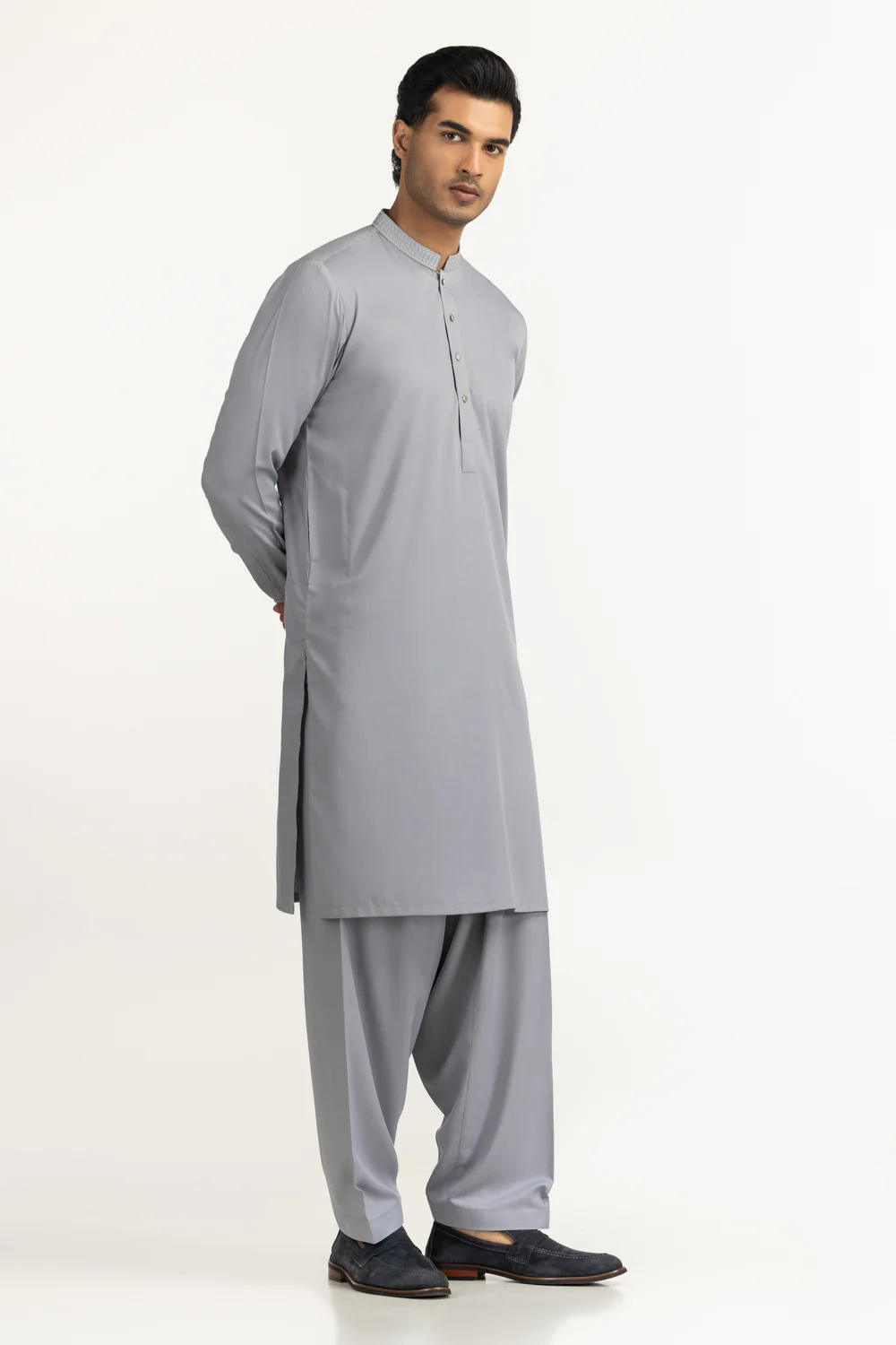 Regular Fit Embroidered Suits - Image 4
