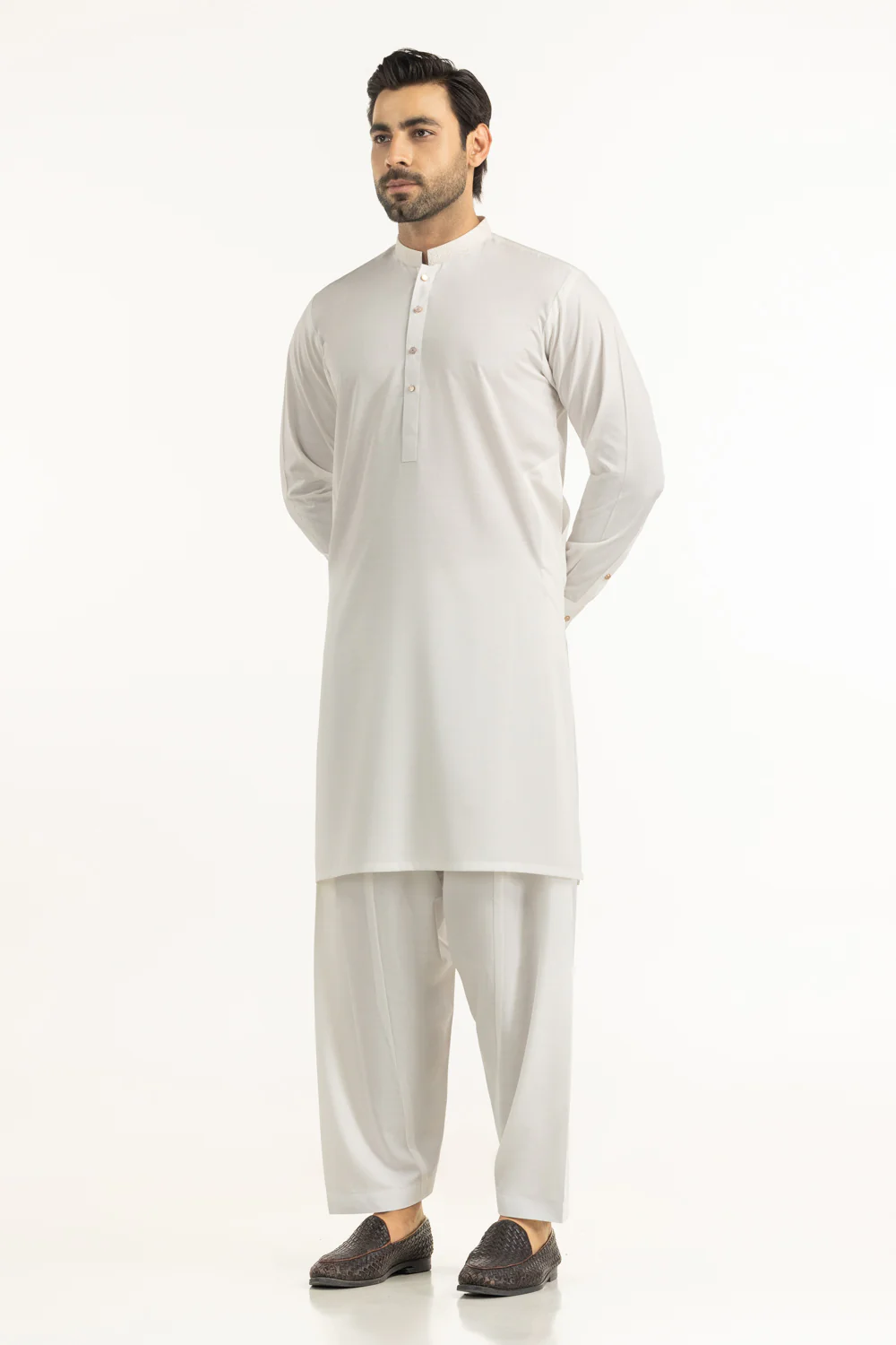 Regular Fit Embroidered Suits - Image 3