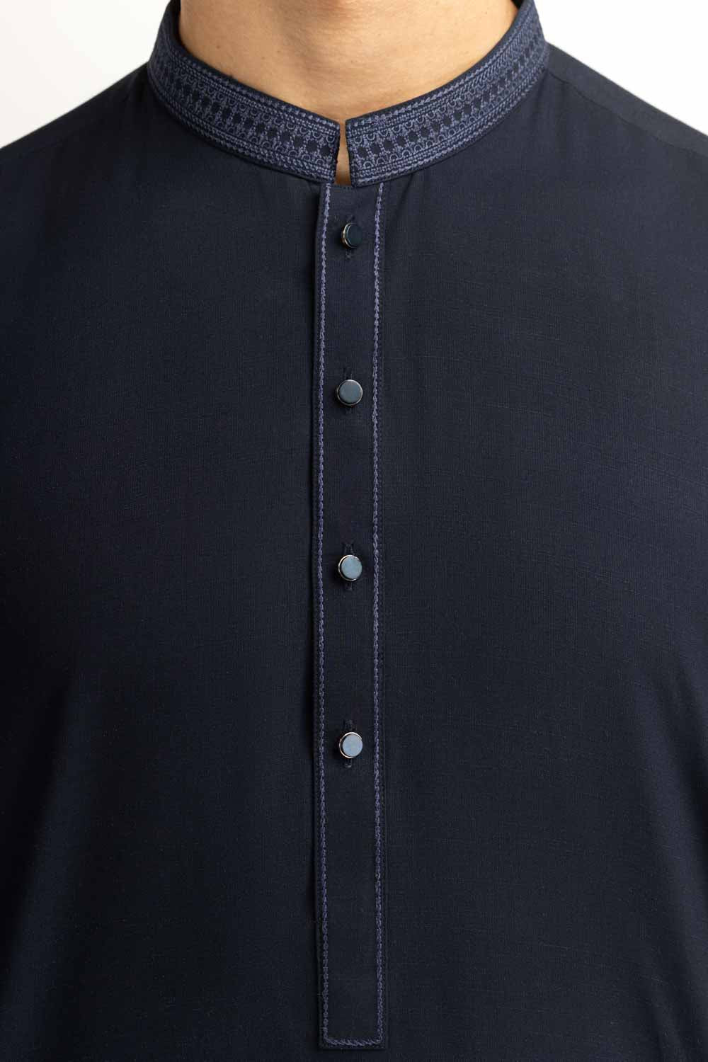 Regular Fit Embroidered Suits - Image 2