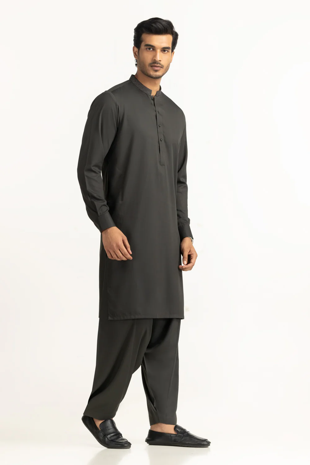 Regular Fit Embroidered Suits - Image 4