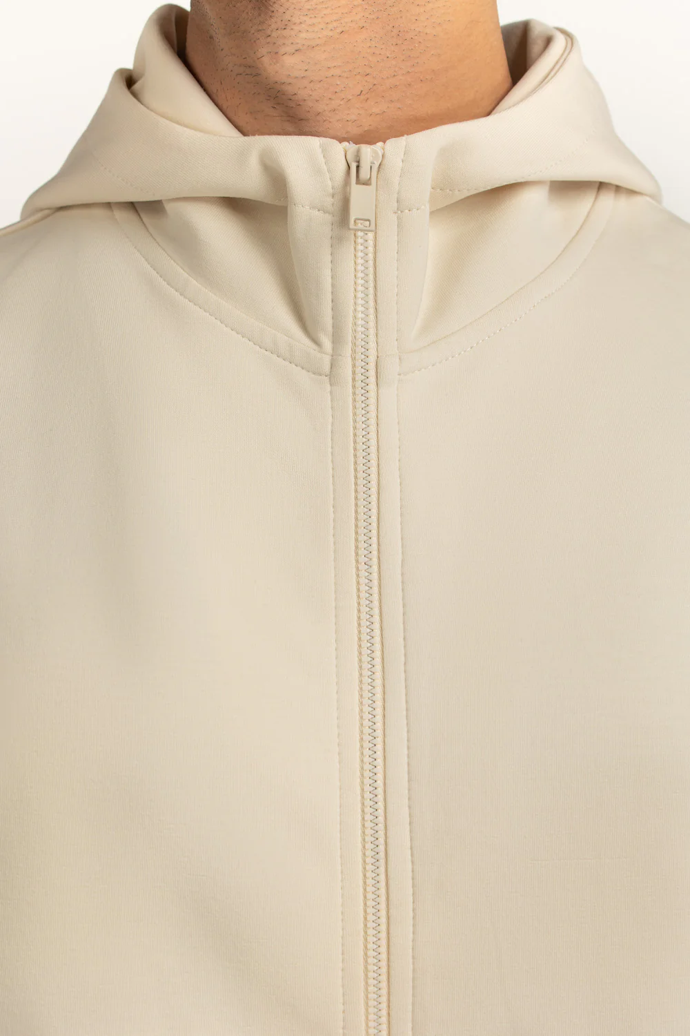 Regular Fit Hooded Zipper - Image 2