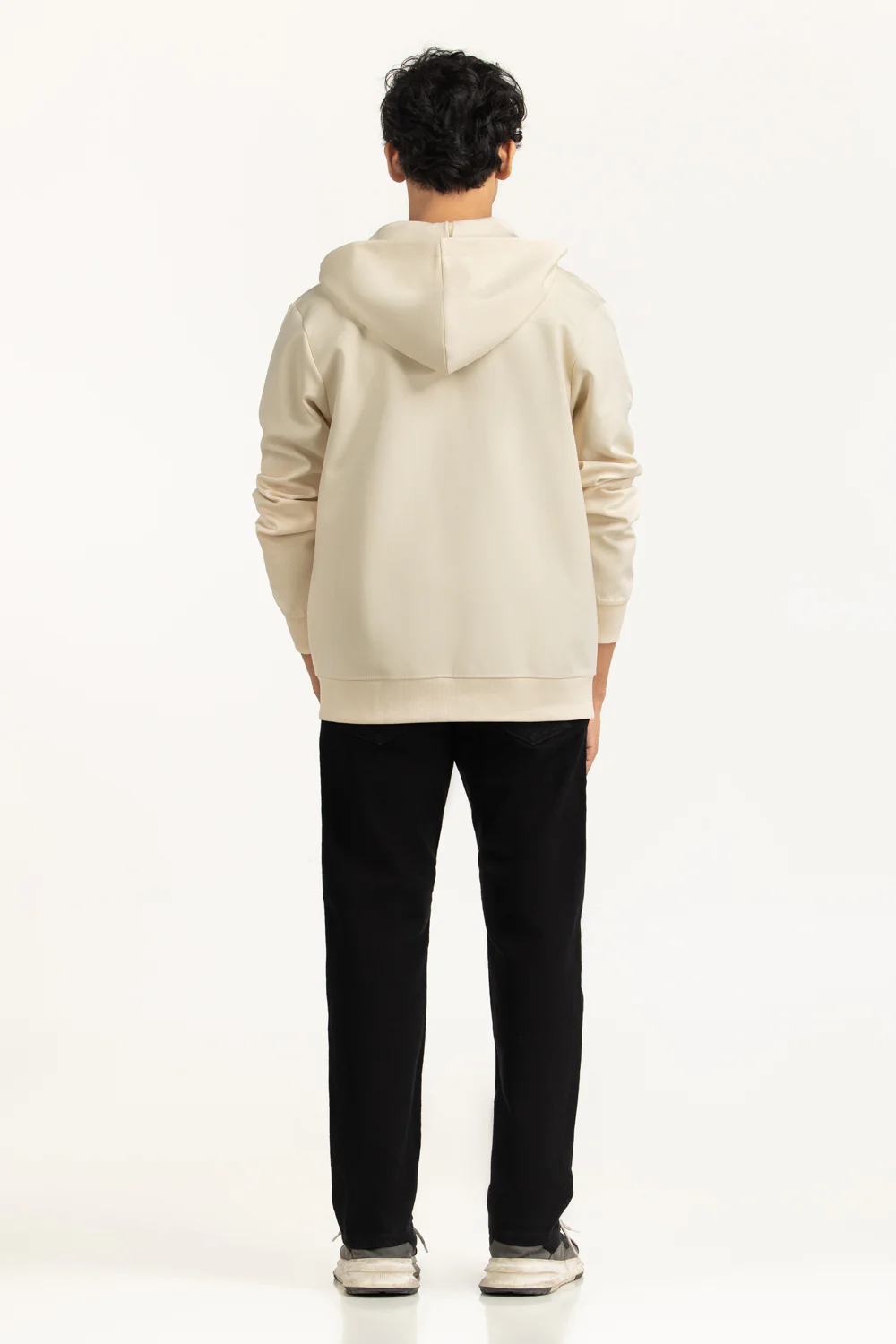 Regular Fit Hooded Zipper - Image 5