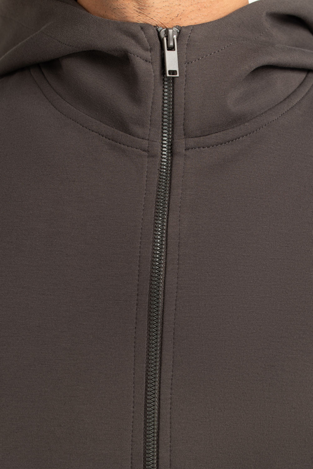 Regular Fit Hooded Zipper - Image 2