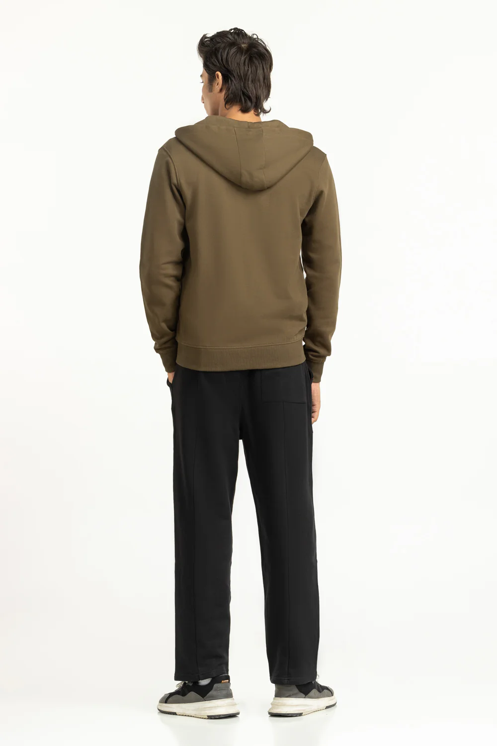 Regular Fit Hooded Zipper - Image 4