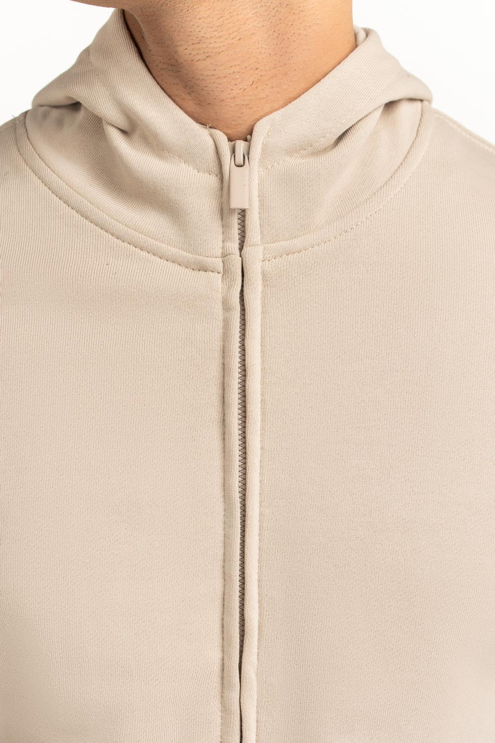 Regular Fit Hooded Zipper - Image 2