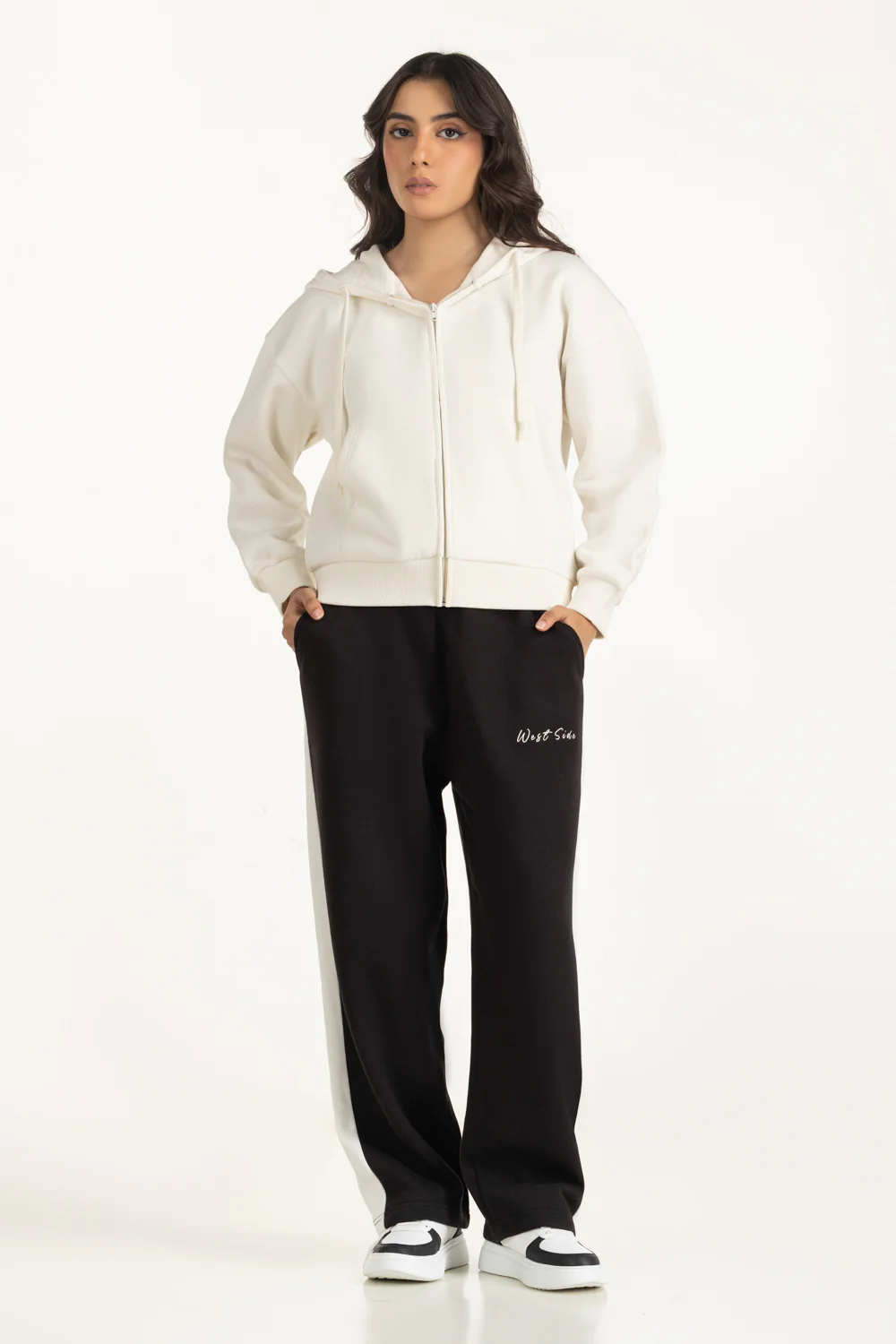 Regular Fit Hooded Zipper
