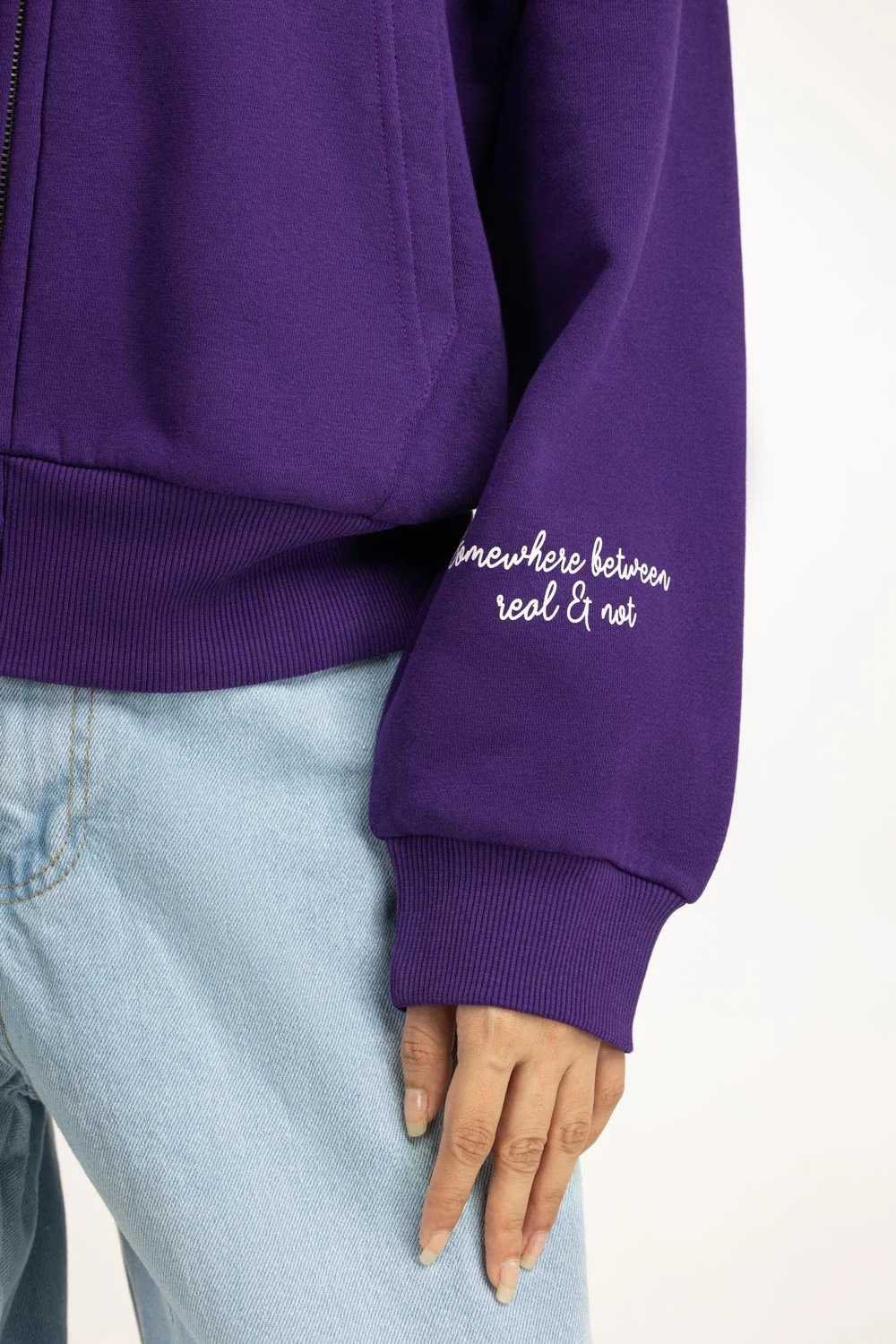 Regular Fit Hooded Zipper - Image 6