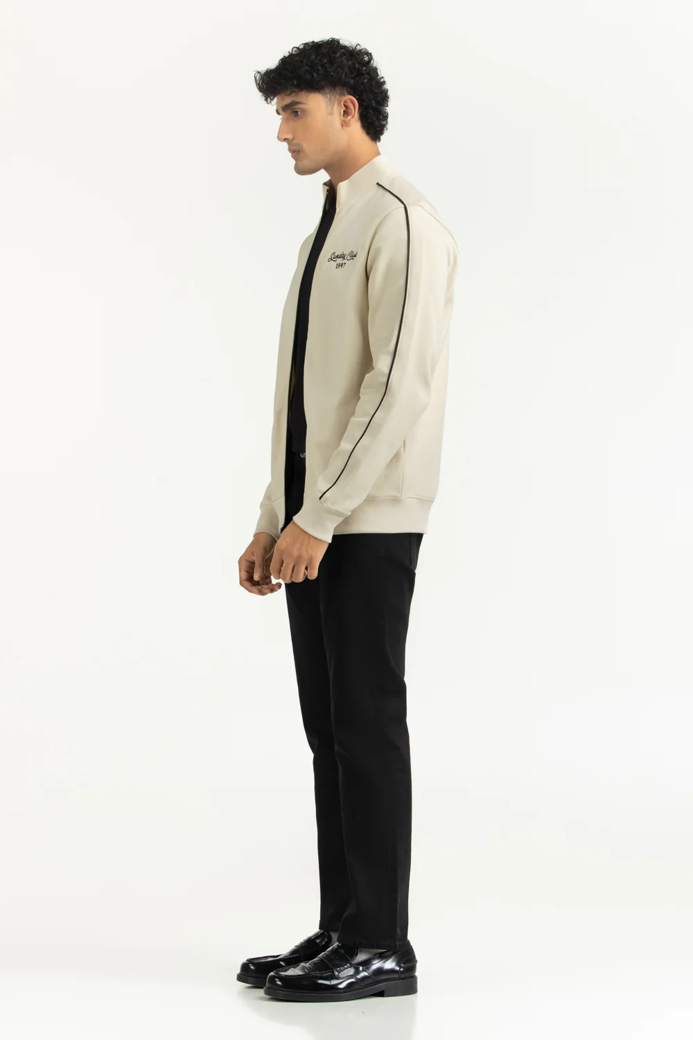 Regular Fit Knitted Jacket - Image 4