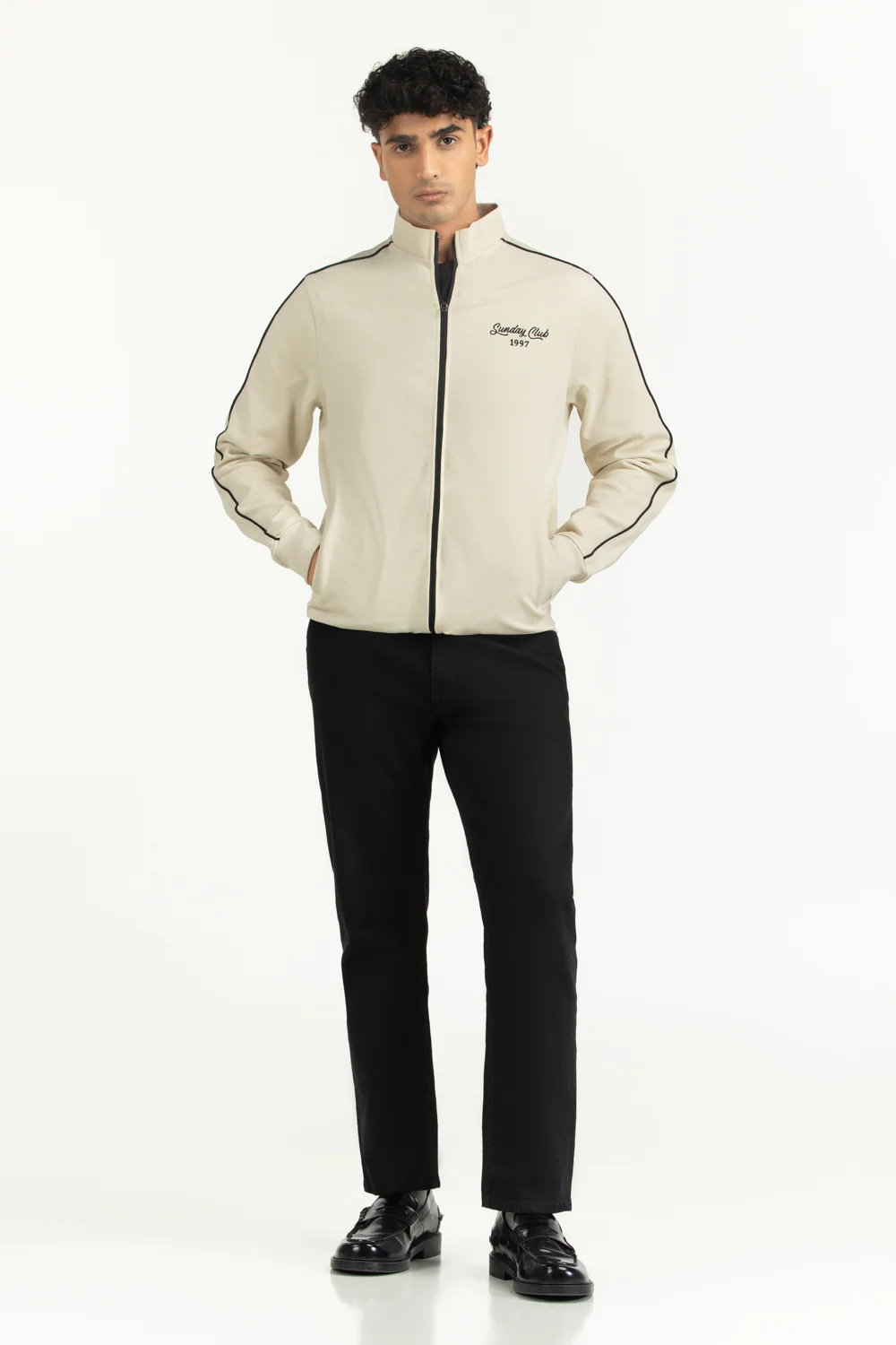 Regular Fit Knitted Jacket - Image 6