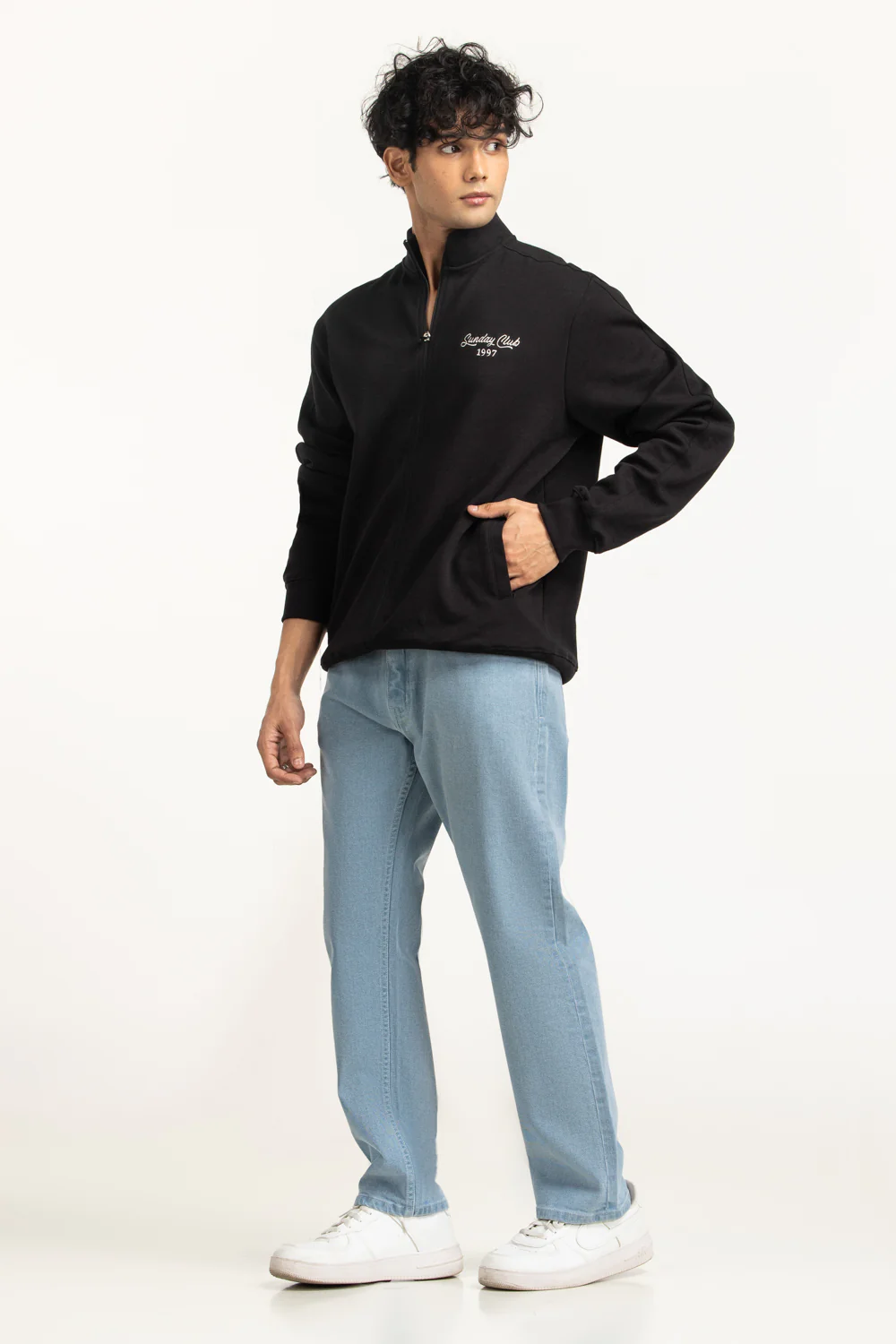 Regular Fit Knitted Jacket - Image 3