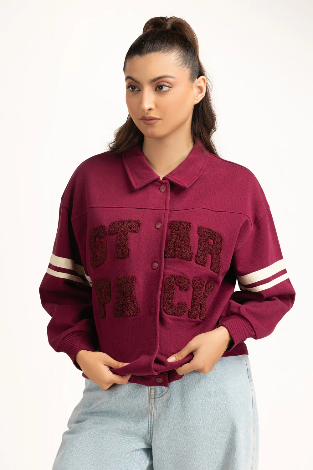 Regular Fit Knitted Jacket - Image 3