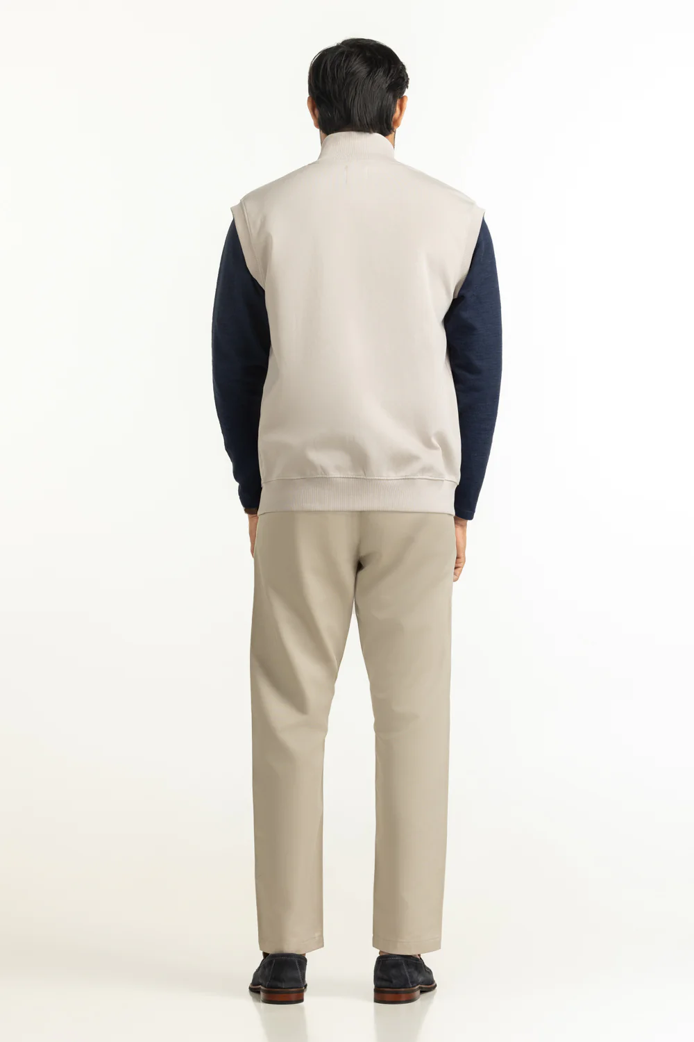 Regular Fit Knitted Vest - Image 5