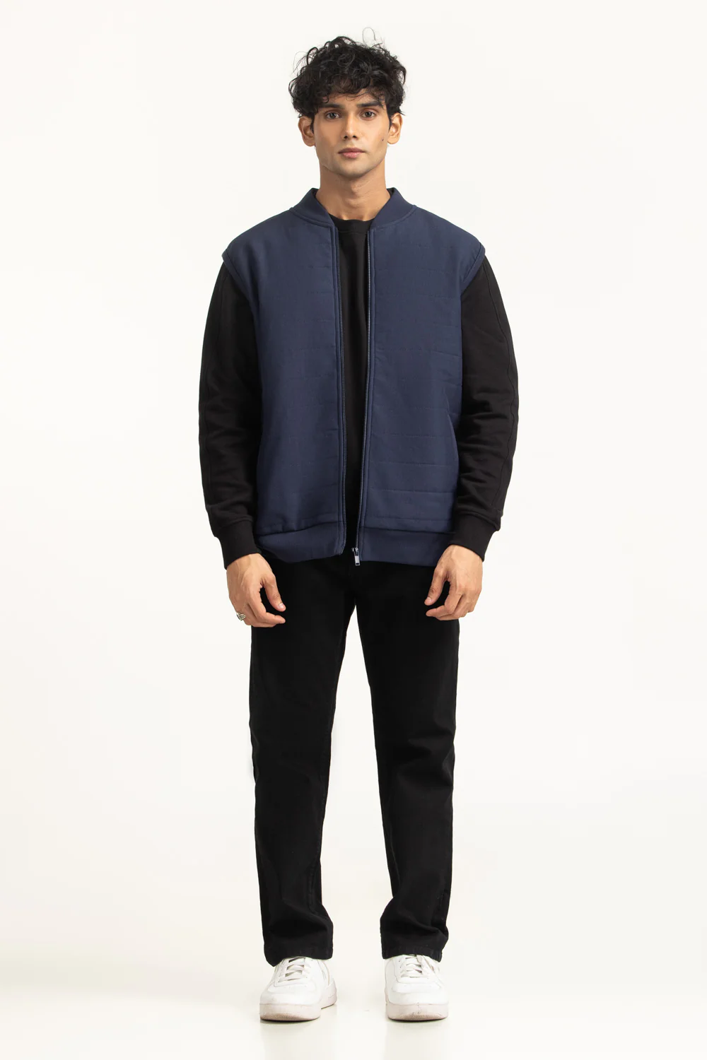 Regular Fit Knitted Vest - Image 6