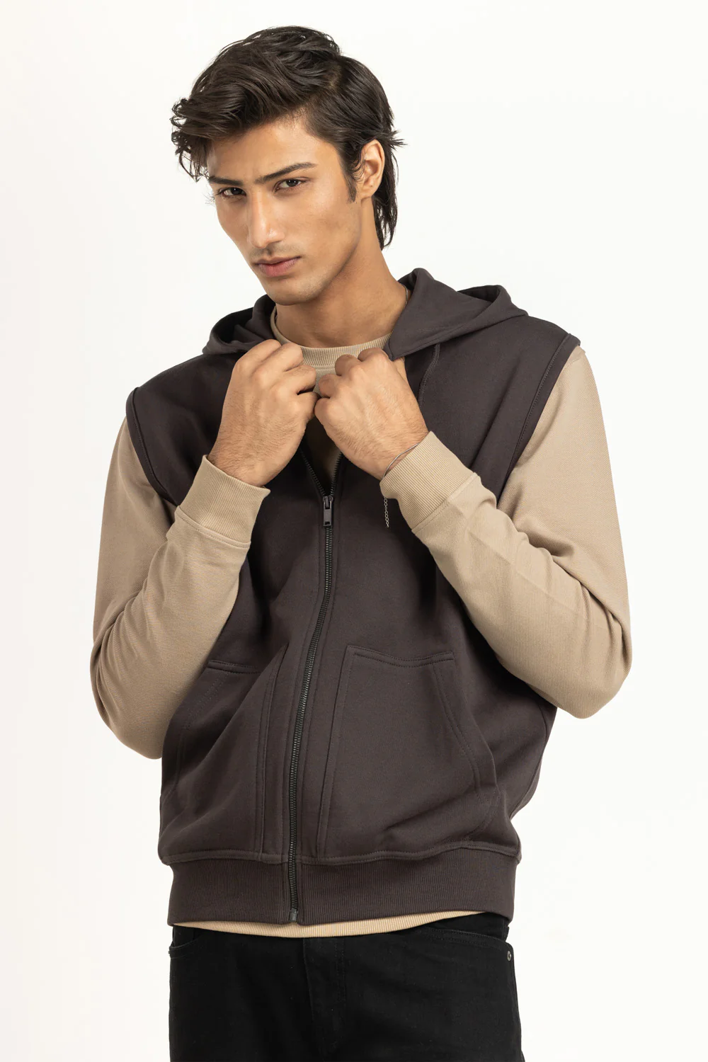Regular Fit Knitted Vest