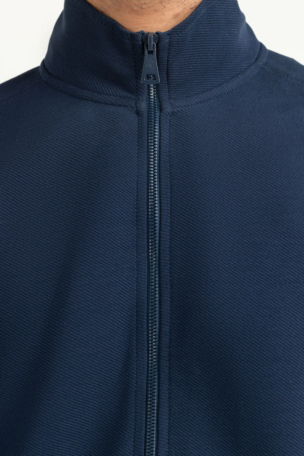 Regular Fit Knitted Zipper - Image 2