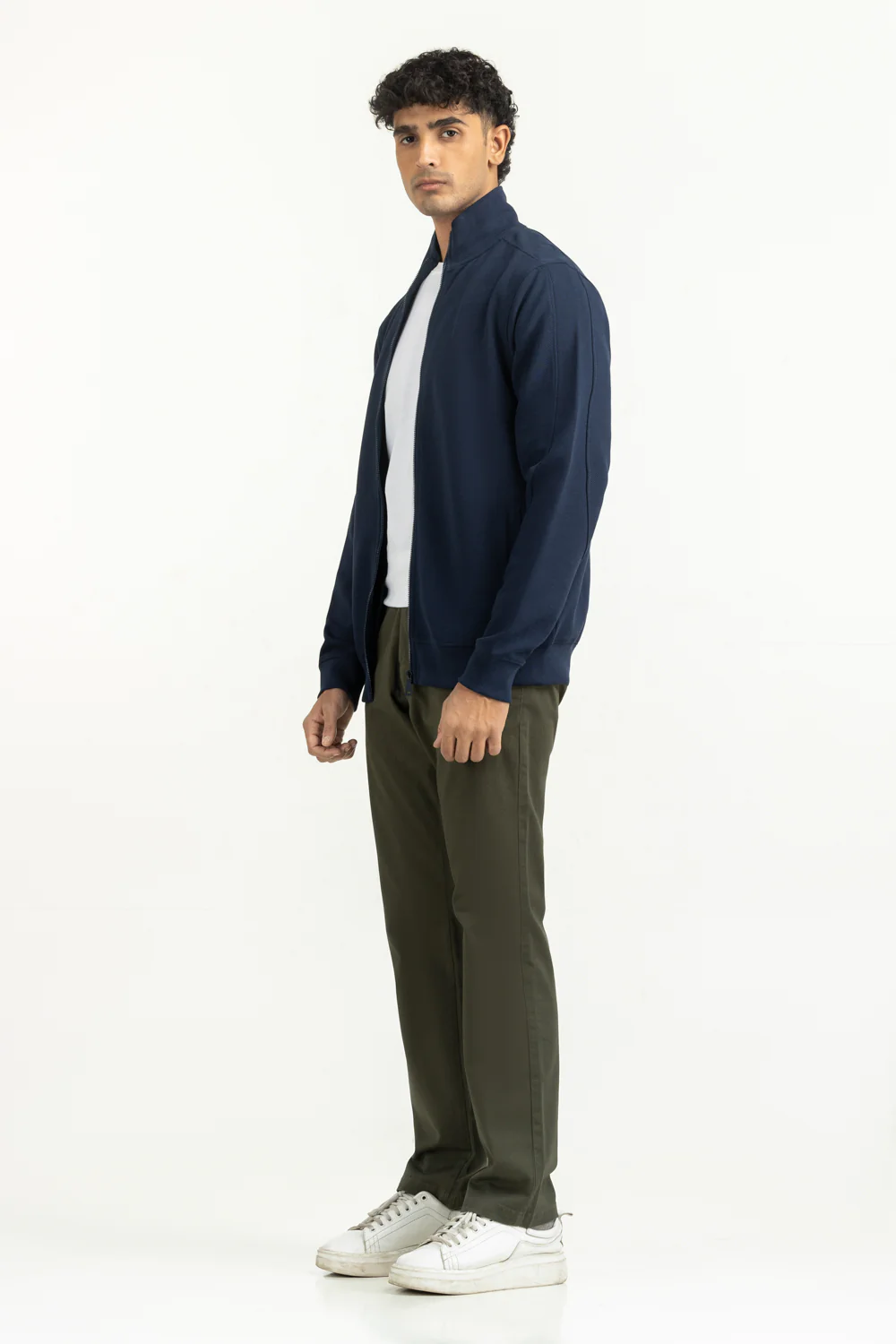 Regular Fit Knitted Zipper - Image 4