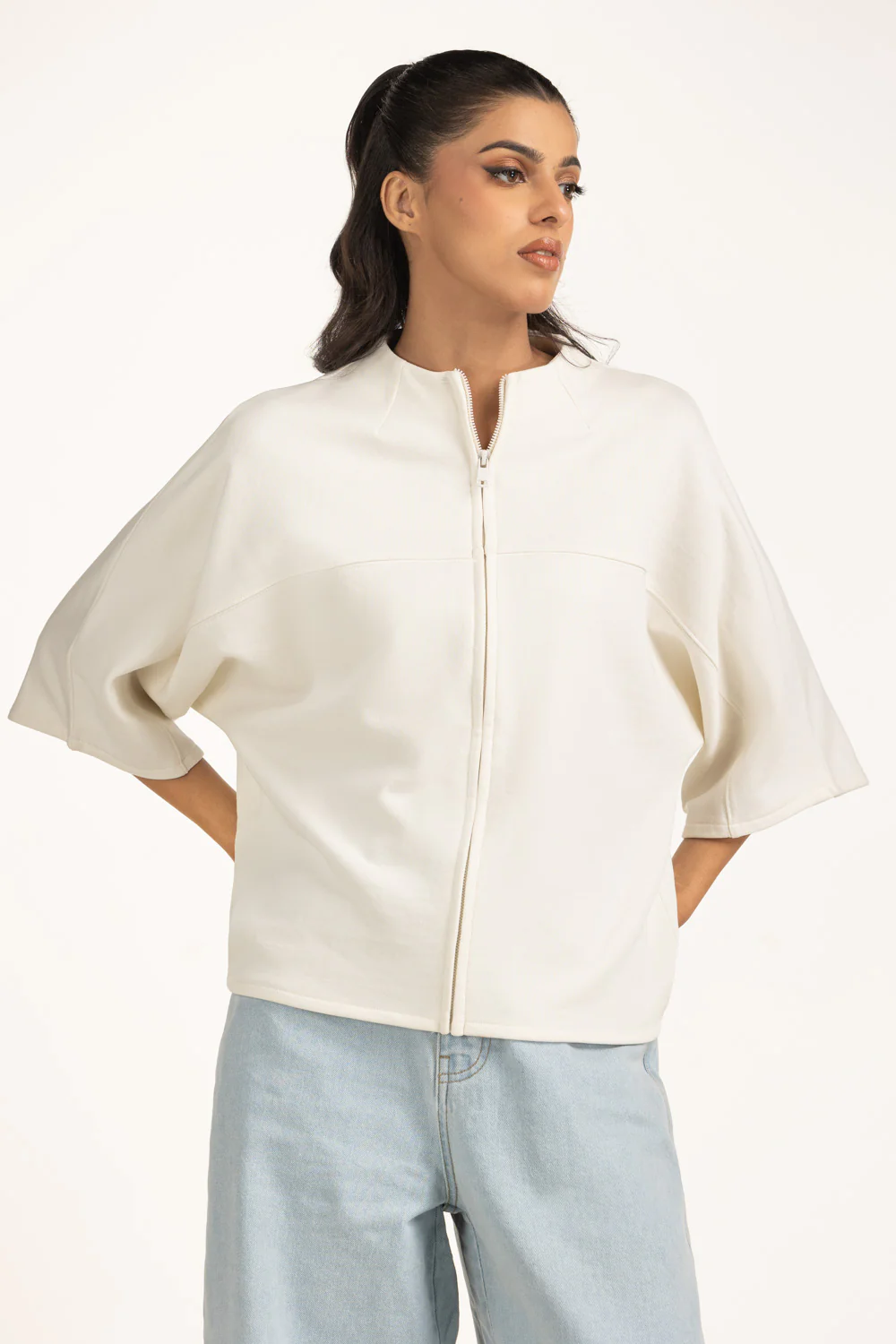 Regular Fit Knitted Zipper - Image 3