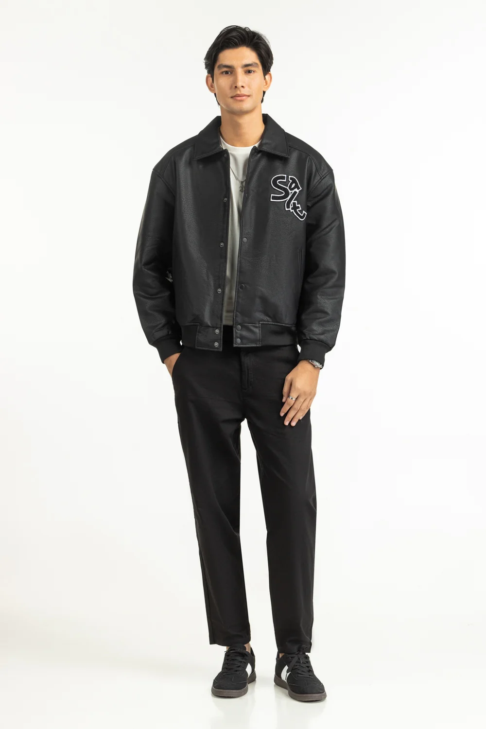 Regular Fit PU Jackets - Image 3