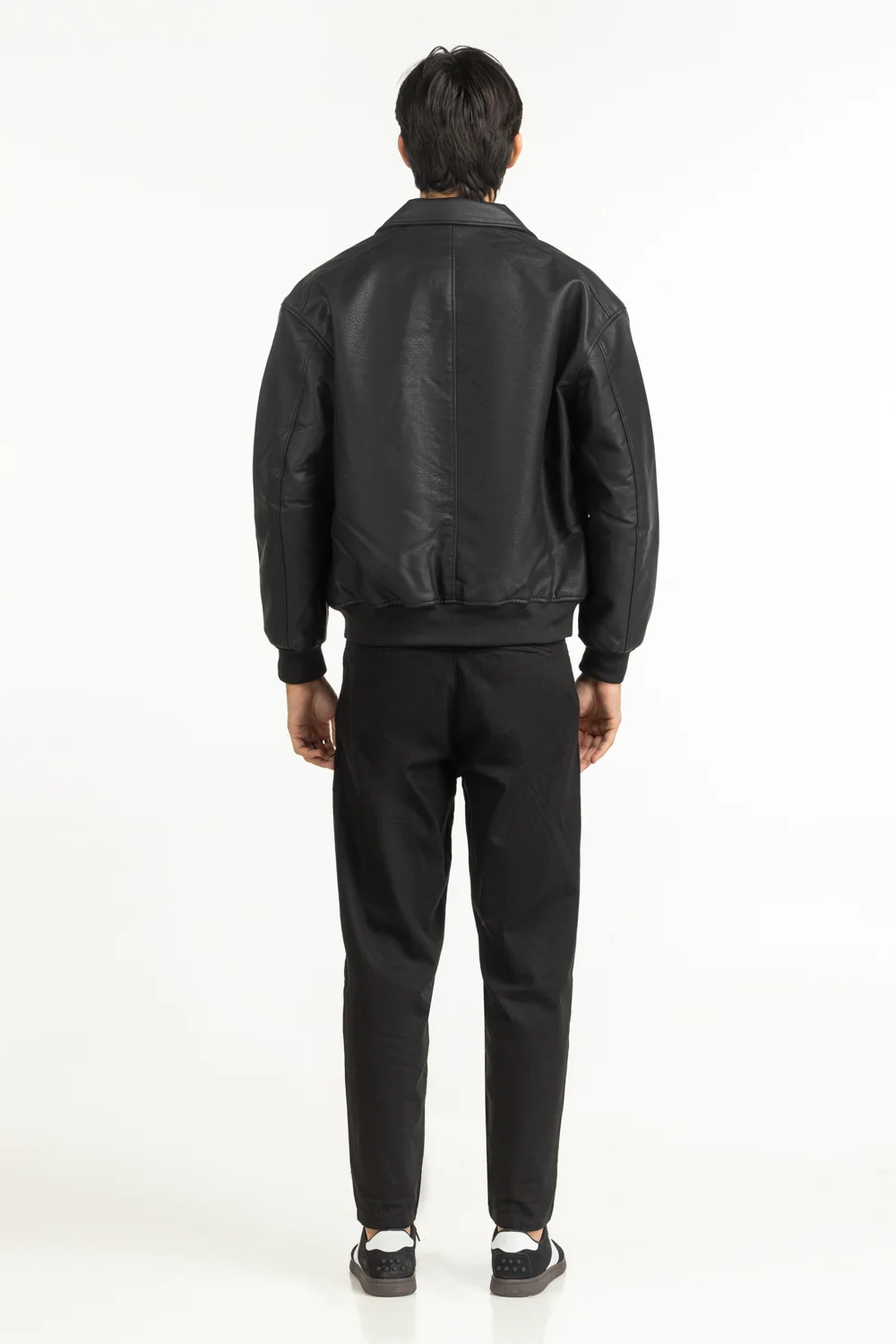 Regular Fit PU Jackets - Image 5