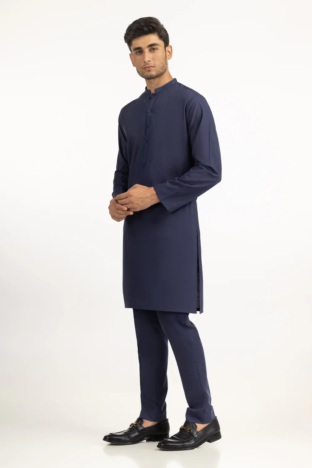 Regular Fit Styling Kurta and Pajama - Image 5