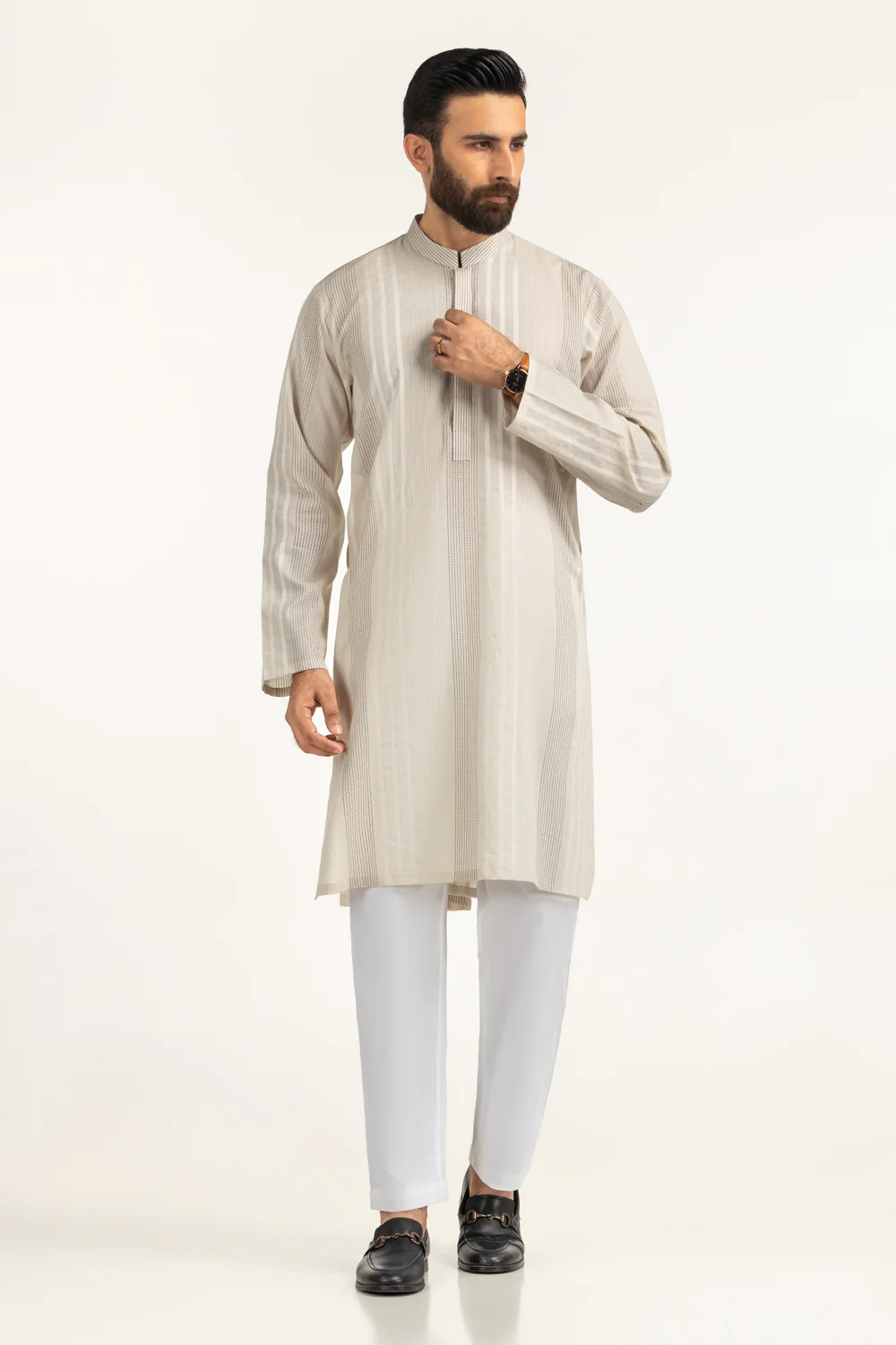 Regular Fit Styling Kurta - Image 3