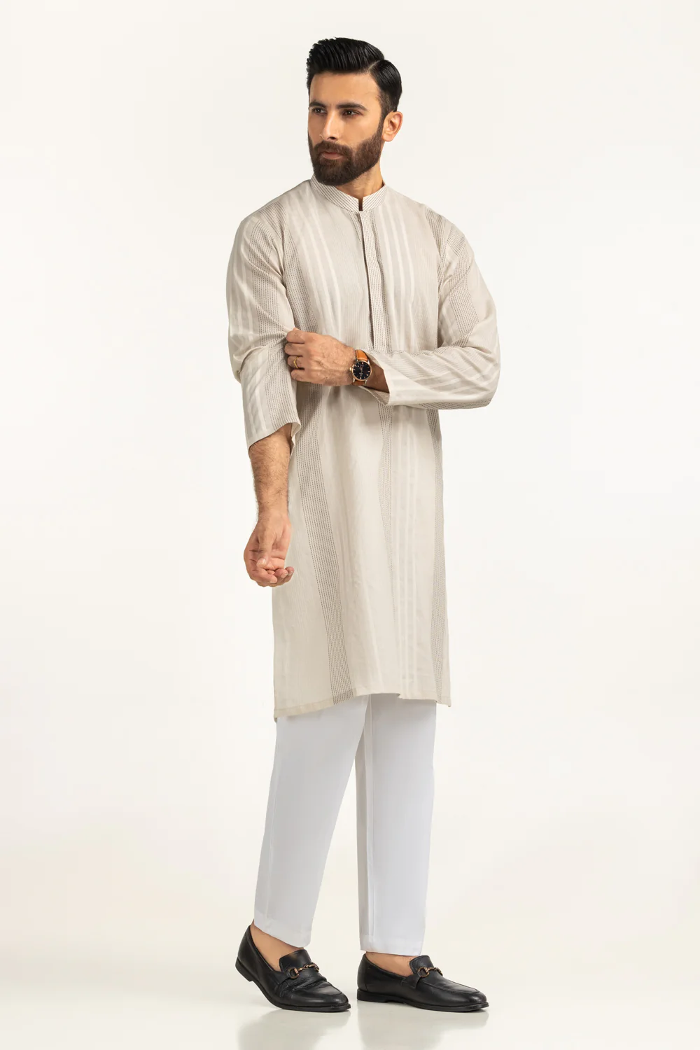 Regular Fit Styling Kurta - Image 4