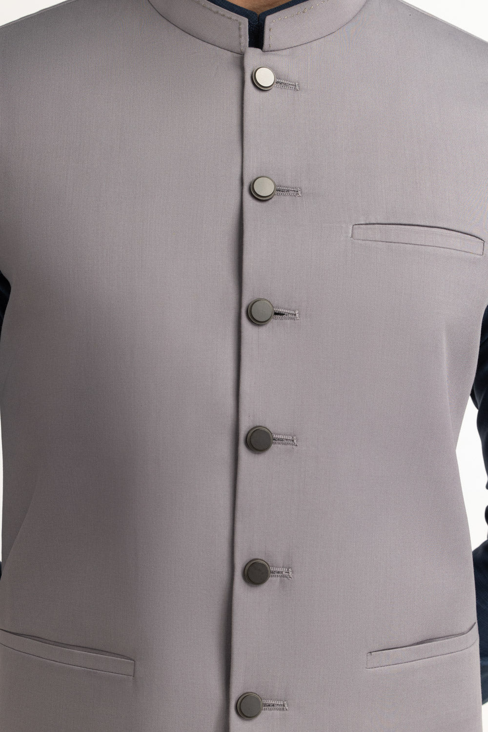 Regular Fit Styling Waist Coat - Image 3