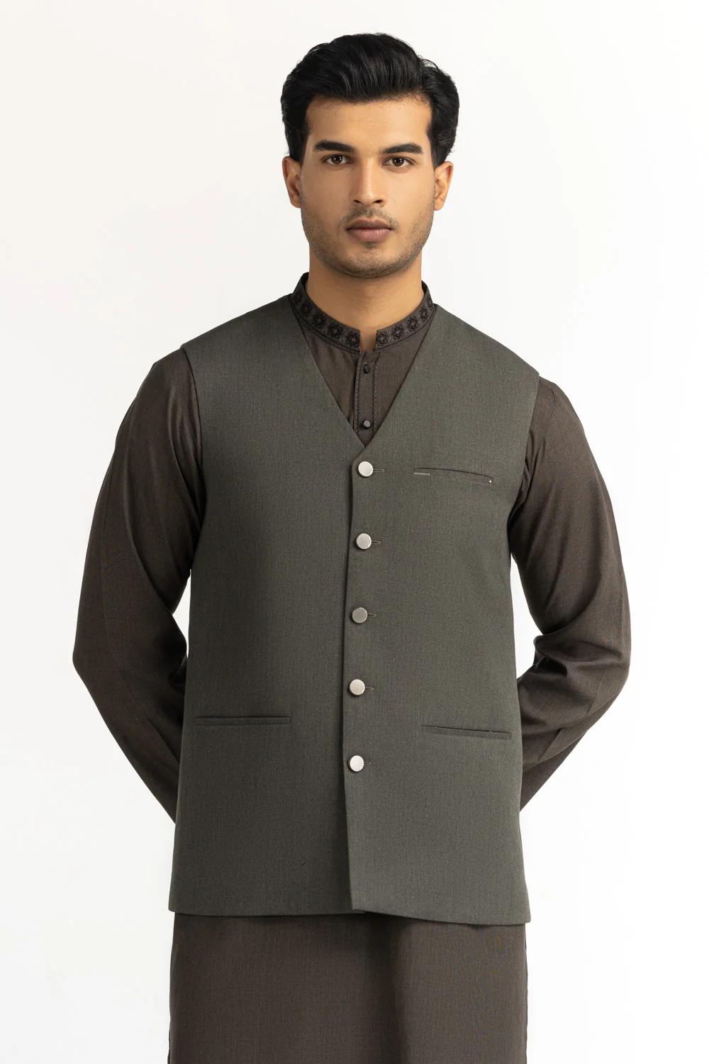 Regular Fit Styling Waist Coat
