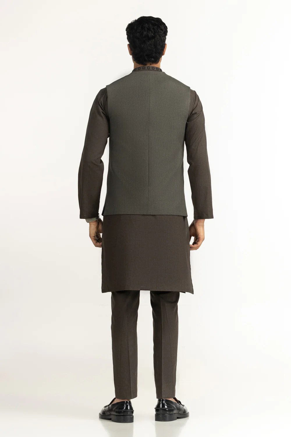 Regular Fit Styling Waist Coat - Image 5