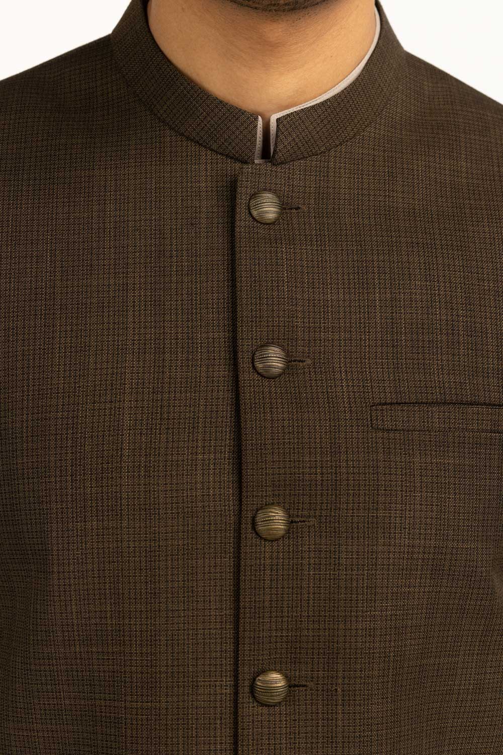 Regular Fit Styling Waist Coat - Image 2