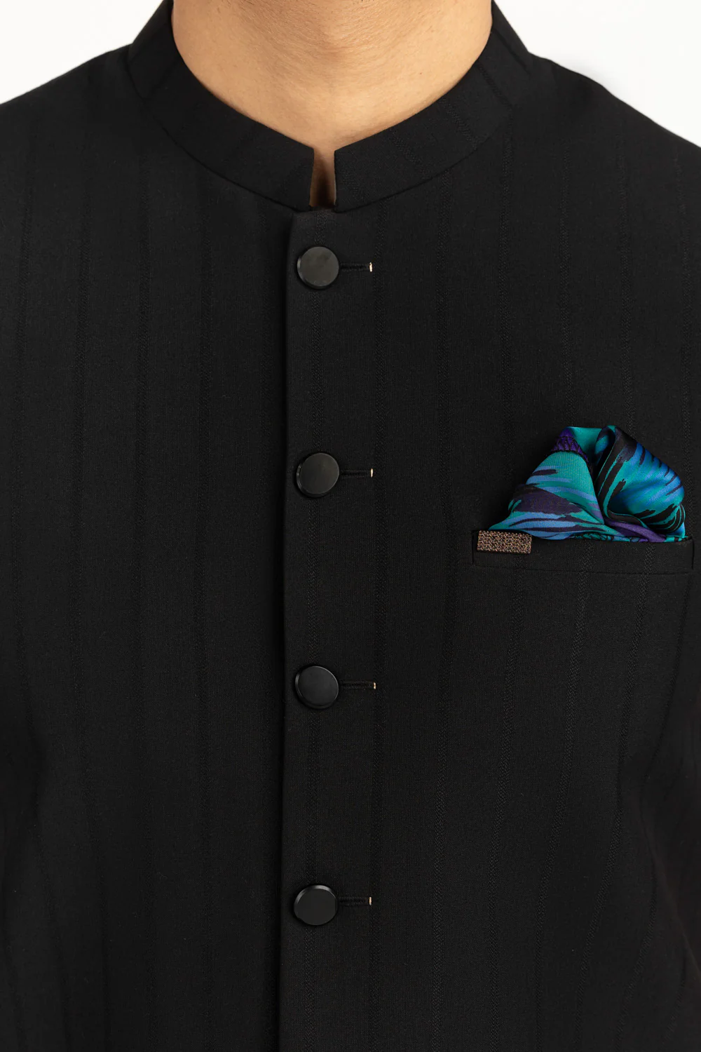 Regular Fit Styling Waist Coat - Image 2