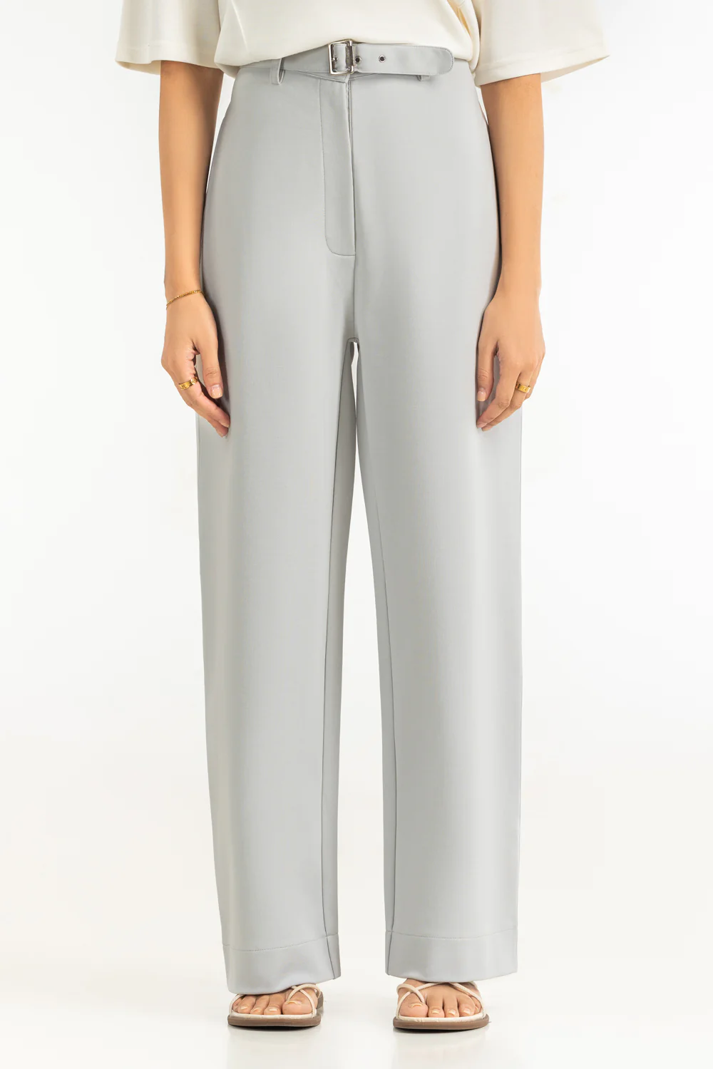 Relaxed Fit Trousers - Image 3