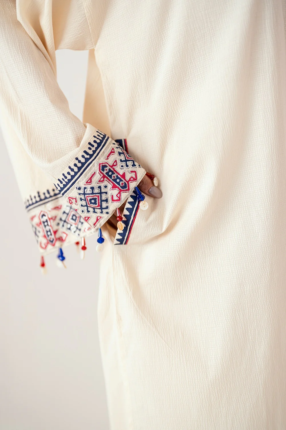 Ripple Crinkle Block Printed Co-Ord Set - Image 3