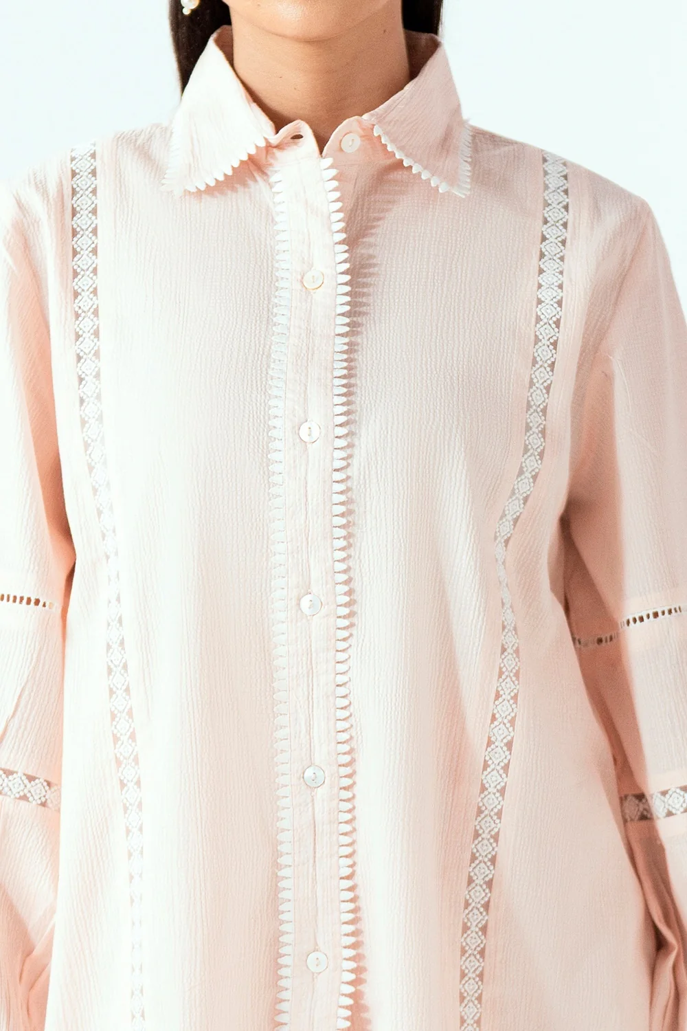 Ripple Crinkle Dyed Co-Ord Set - Image 2