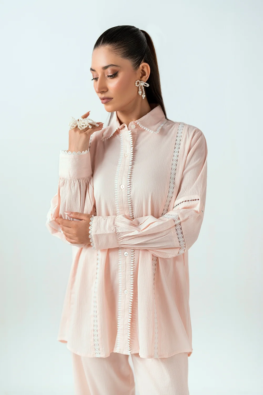 Ripple Crinkle Dyed Co-Ord Set - Image 4