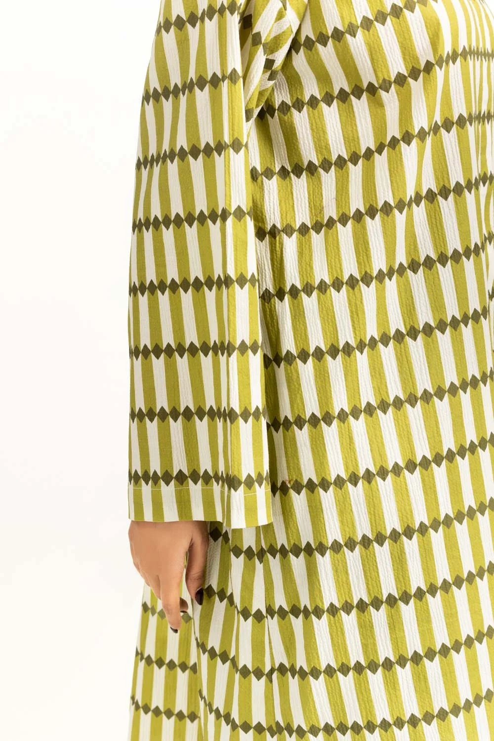 Ripple Crinkle Printed Co-Ord Set - Image 4