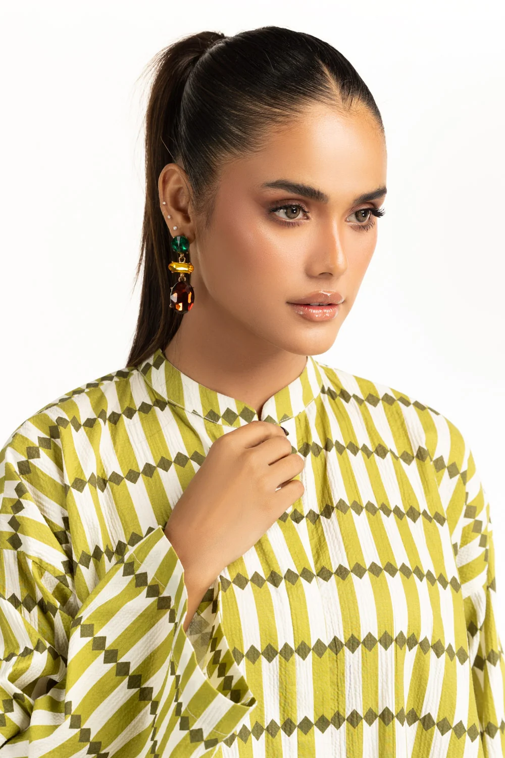 Ripple Crinkle Printed Co-Ord Set - Image 5